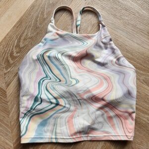 Old Navy Women’s Light Support PowerSoft Longline Sports Bra Size S